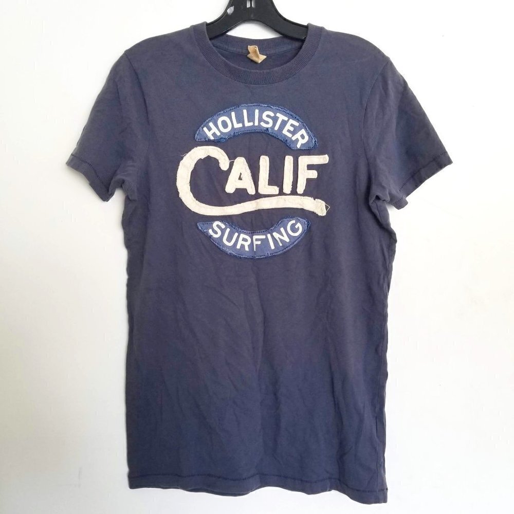 Hollister Calif Surfing SpellOut Super Soft Tee Sm